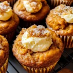 Pumpkin Cream Cheese Muffins