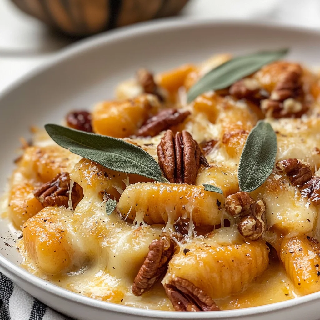 Pumpkin Gnocchi Bake