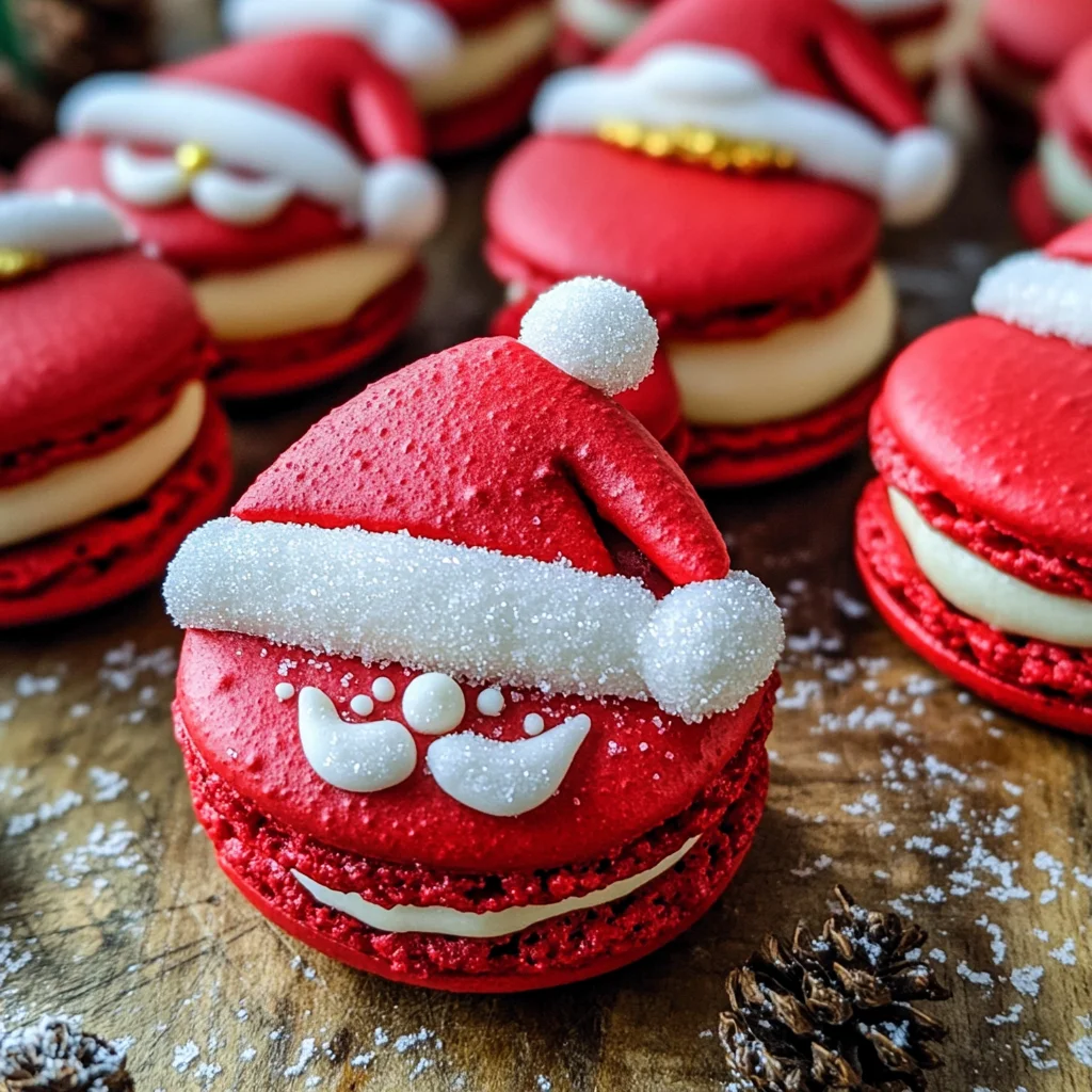 Santa Claus Macarons