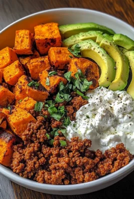 Spicy Sweet Potato Power Bowl with Avocado & Cottage Cheese