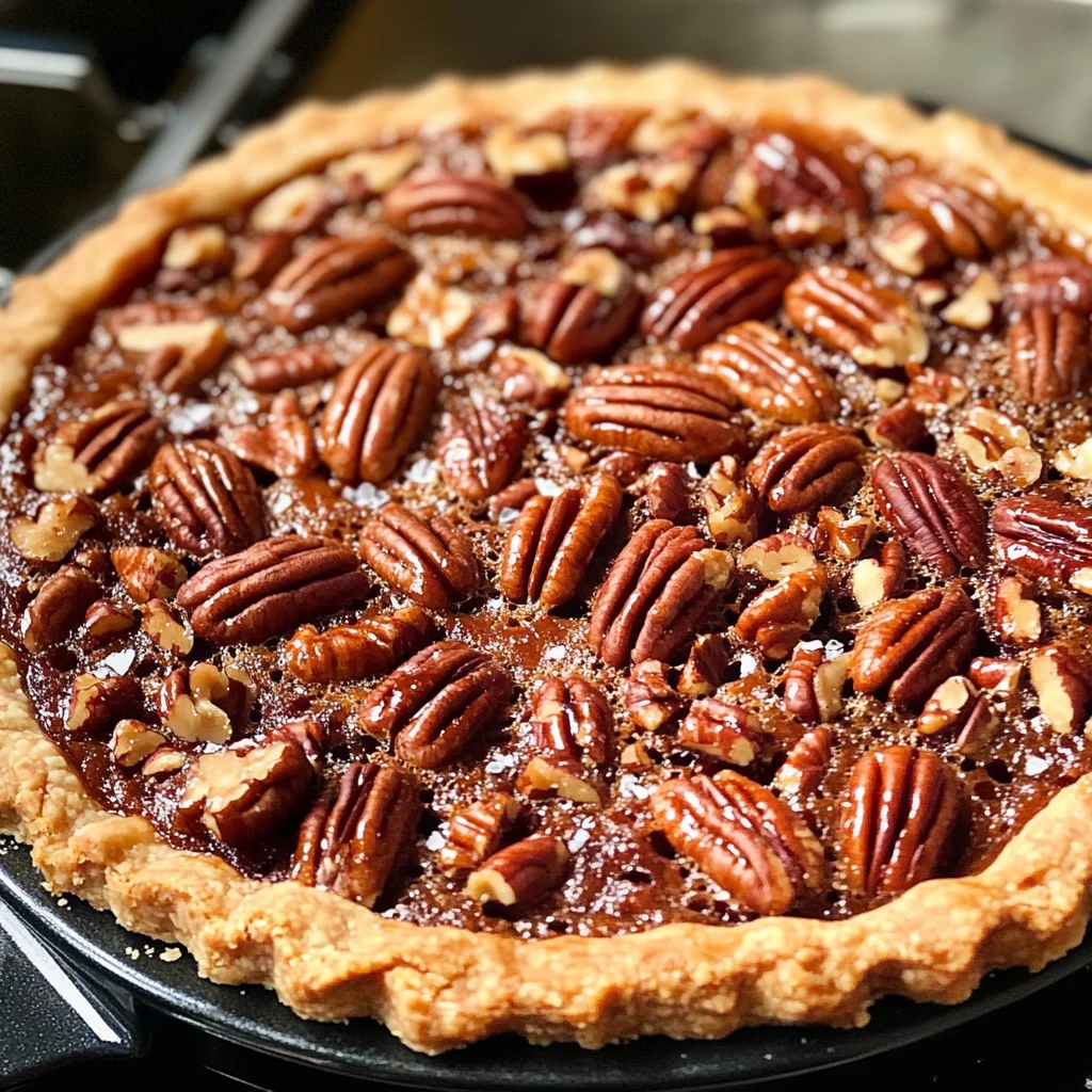 Tarte aux Noix de Pécan (Pecan Pie)