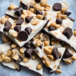 10 Minute Peanut Butter Chocolate Greek Yogurt Bark Recipe
