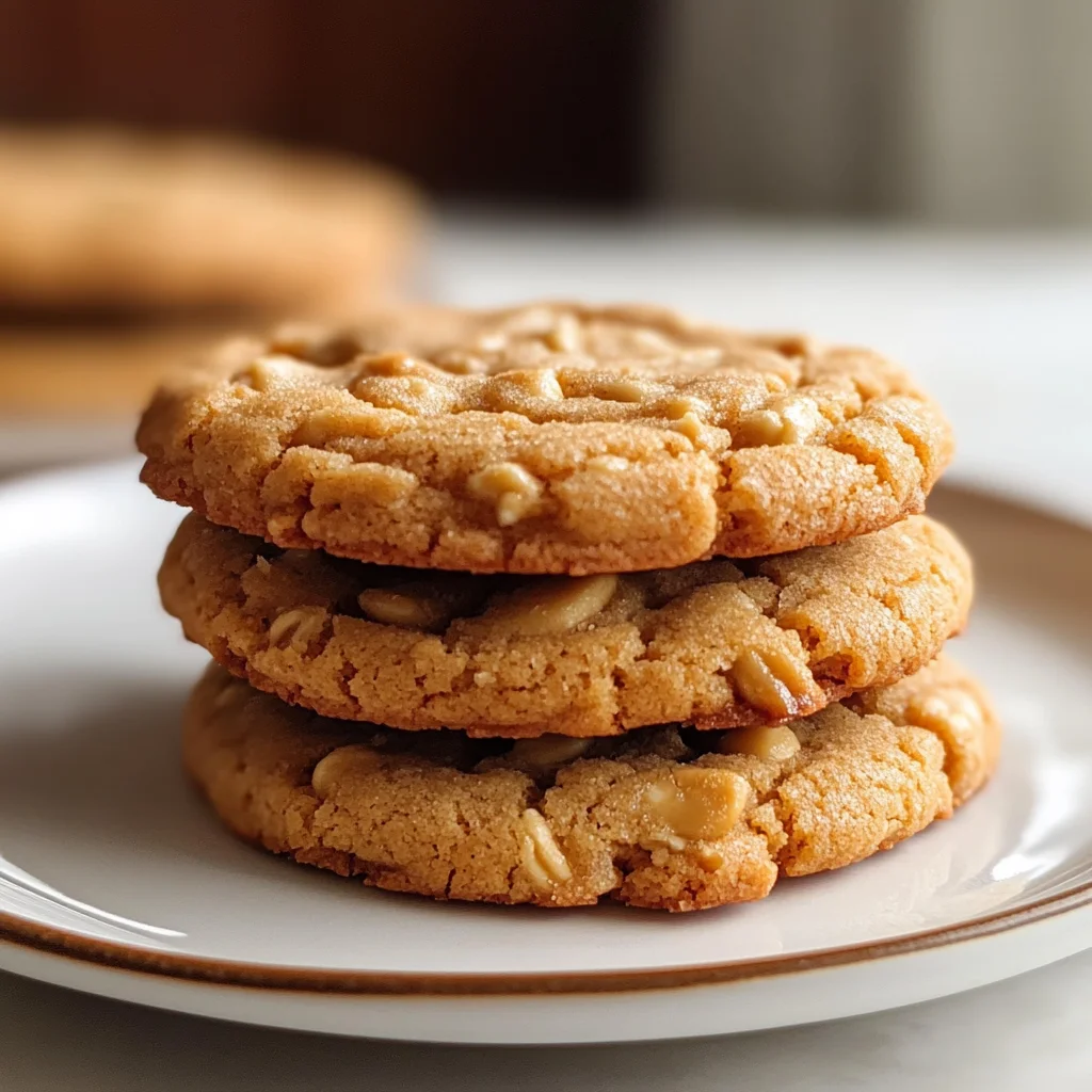 Amazing 5 Healthy Peanut Butter Cookies