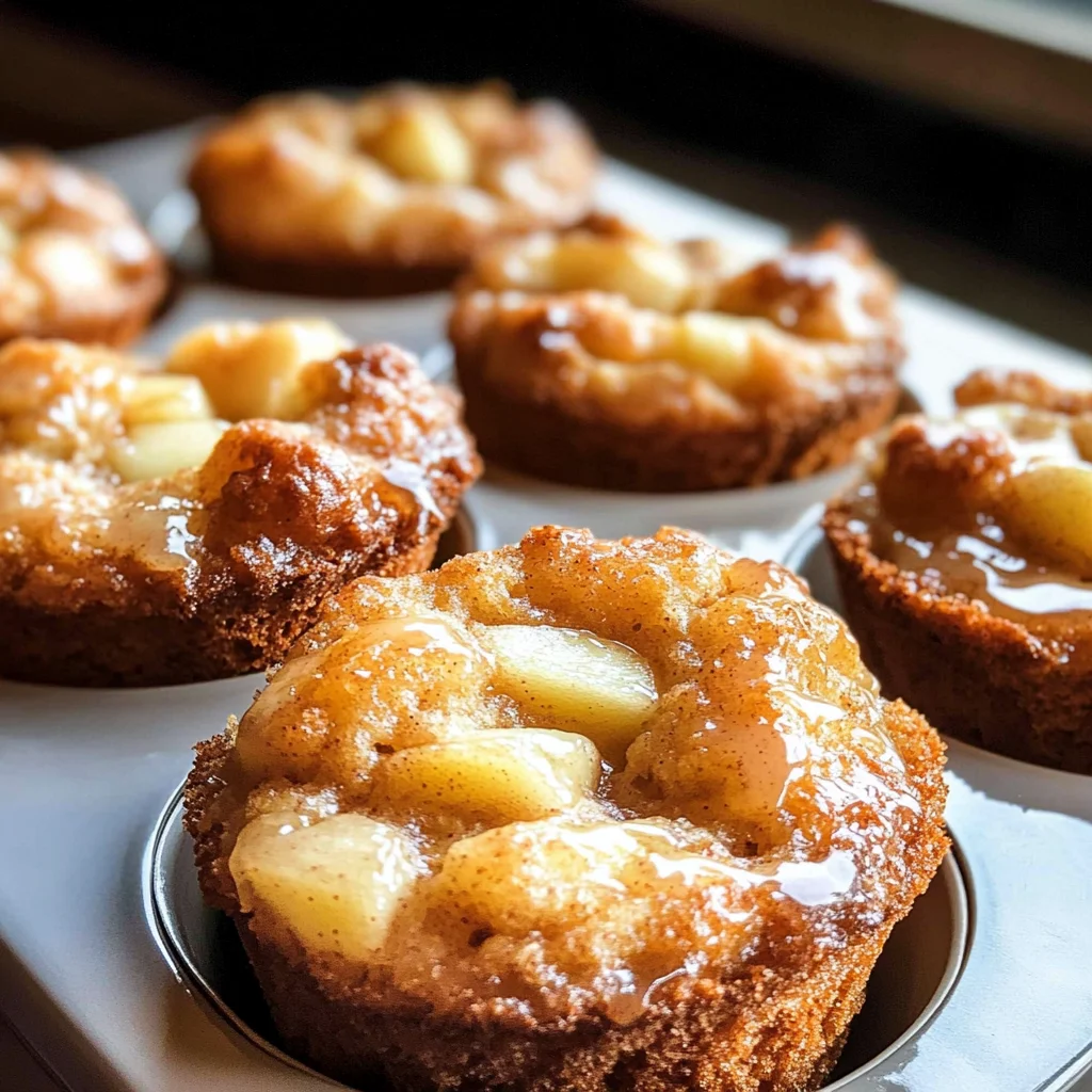Apple Fritter Muffins