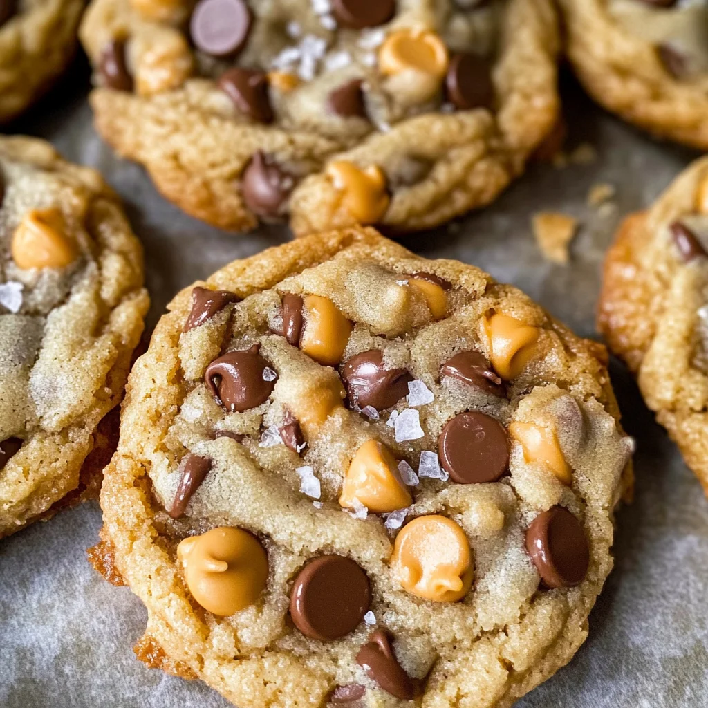 Best Ever Butterscotch Chocolate Chip Cookies (with Sea Salt)