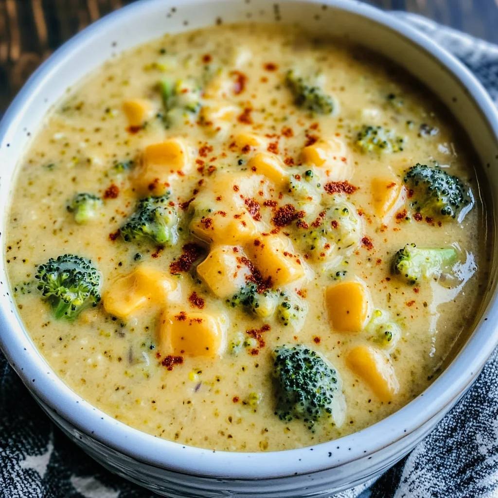 Broccoli Cheddar Soup