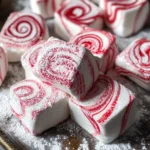 Candy Cane Marshmallows