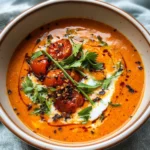 Caramelized Gochujang Tomato Soup