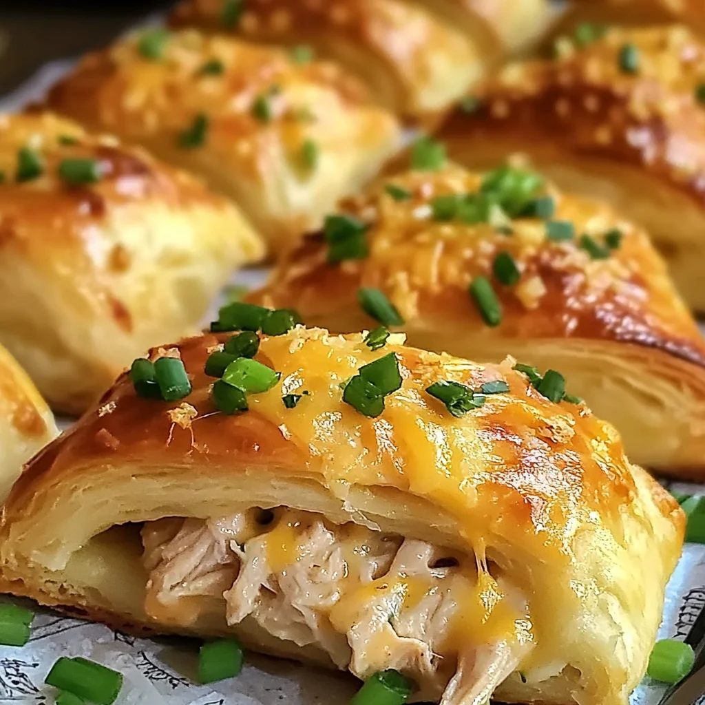 Chicken Stuffed Crescent Rolls Recipe - Easy & Delicious