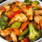 Chicken with Mixed Vegetable Stir Fry