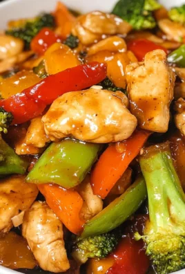 Chicken with Mixed Vegetable Stir Fry