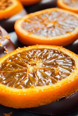 Chocolate-Dipped Candied Oranges