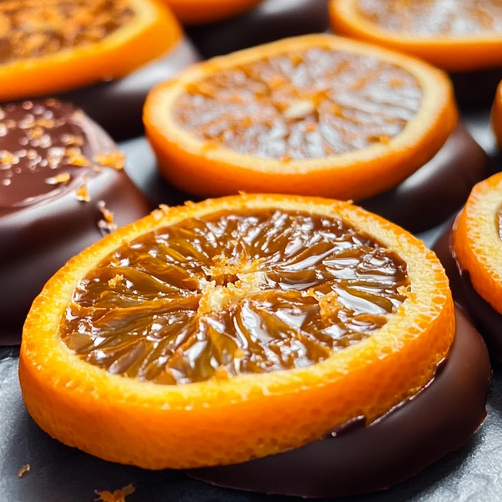 Chocolate-Dipped Candied Oranges