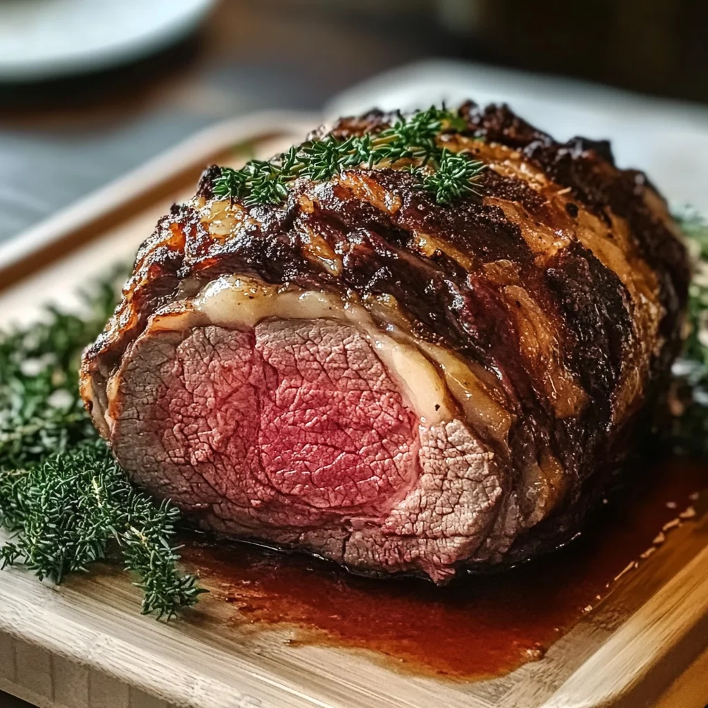 Classic Christmas Prime Rib