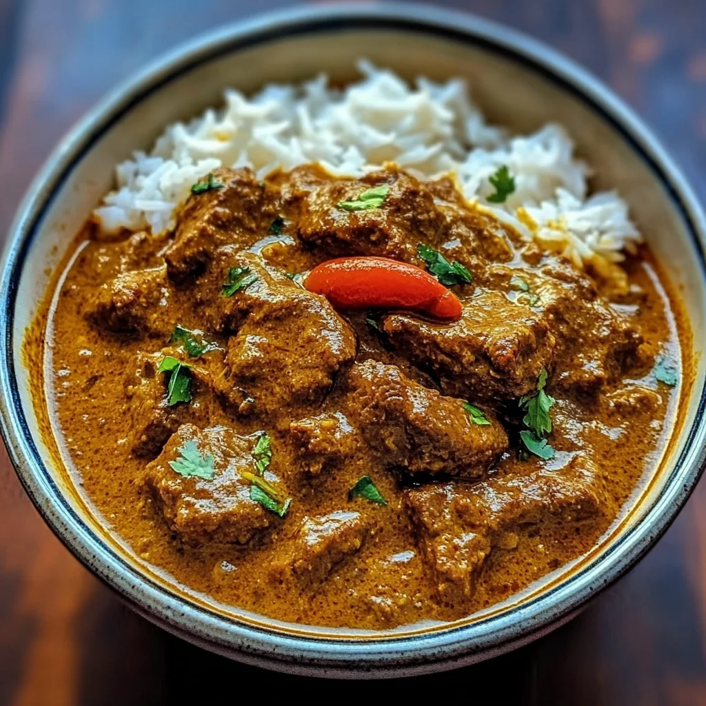 Coconut Milk Beef Curry Recipe