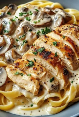 Creamy Chicken & Mushroom Tagliatelle Recipe