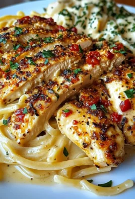 Creamy Mozzarella Chicken Linguine with Cajun Garlic Butter