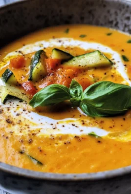 Creamy Roasted Veggie Soup