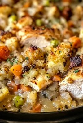 Crock Pot Chicken and Stuffing Dinner