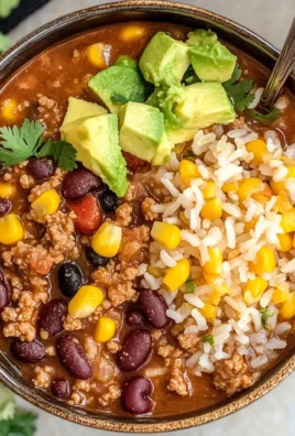 Crock Pot Taco Rice Soup Recipe