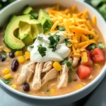 Crockpot White Chicken Chili – Easy, Creamy & Hearty