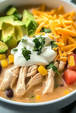 Crockpot White Chicken Chili – Easy, Creamy & Hearty