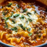 Delicious & Hearty Lasagna Soup Recipe - Perfect for Fall Dinner!