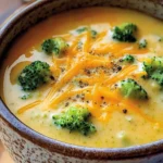 Easy Broccoli Cheddar Soup