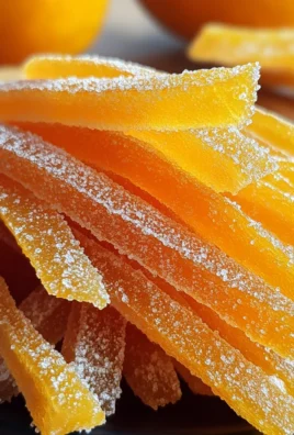 Easy Candied Orange Peel