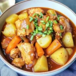 Easy Dakbokkeumtang (Korean Chicken Stew)