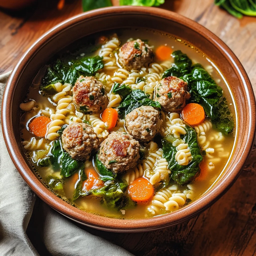 Easy Italian Wedding Soup Recipe