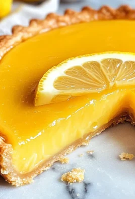 French Lemon Tart W/ Lemon Curd