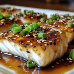 Ginger Soy Glazed Cod
