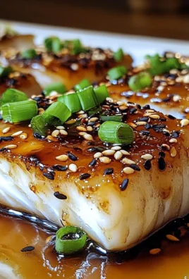 Ginger Soy Glazed Cod