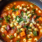Hearty Pasta Fagioli Soup