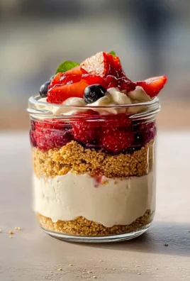 High Protein Cheesecake Jars Recipe