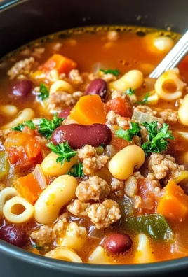 Italian Pasta Fagioli Soup