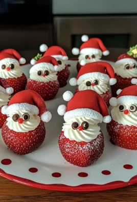 Mini Strawberry Santas