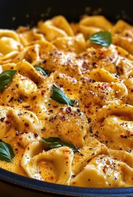 One-Pot Spicy Garlic Butter Chicken Tortellini