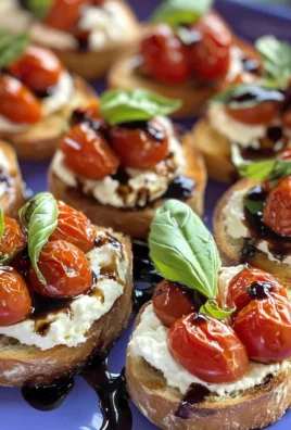 Ricotta Bruschetta with Roasted Tomatoes