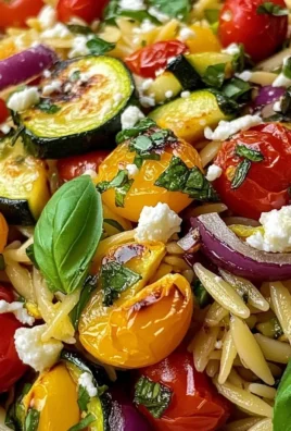 Roasted Vegetable Orzo