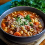 Semi-Homemade Italian Pasta Fagioli Recipe