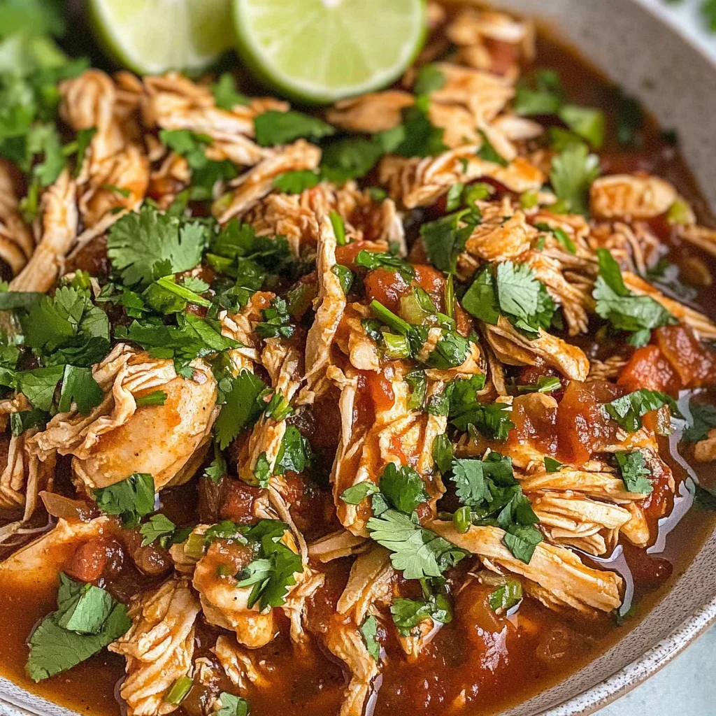 Slow Cooker Cilantro Lime Chicken