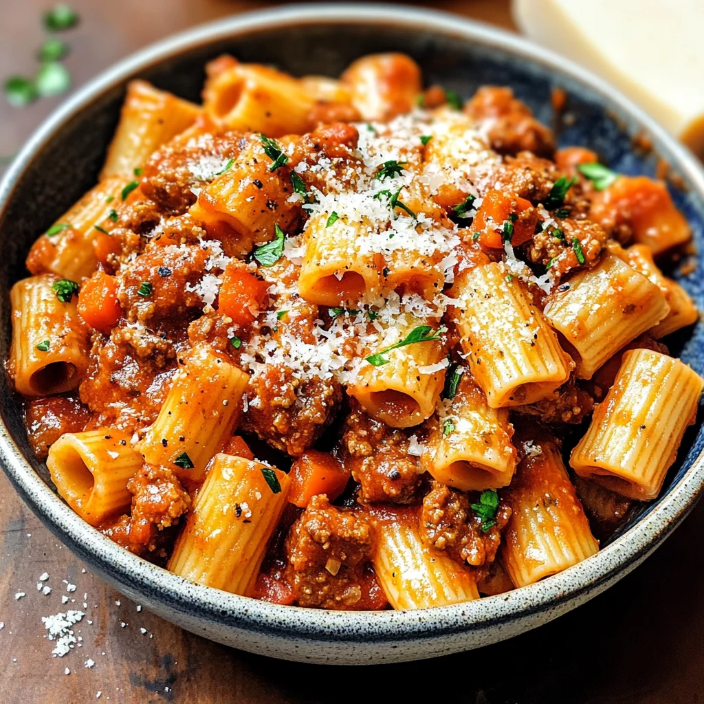 Slowly Simmered Italian Sausage Ragu (Stovetop, Slow Cooker, Instant Pot)