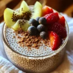 Vanilla Chia Pudding with Cinnamon