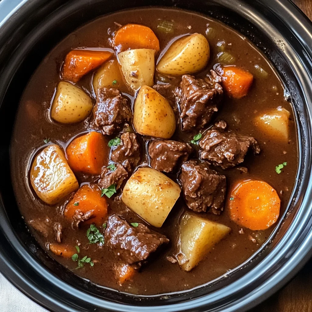 Wholesome Crockpot Beef Stew