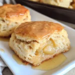 Apple Biscuits with Honey Butter Glaze