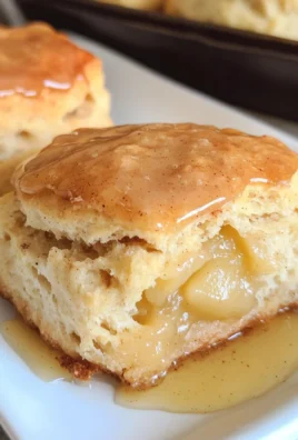 Apple Biscuits with Honey Butter Glaze