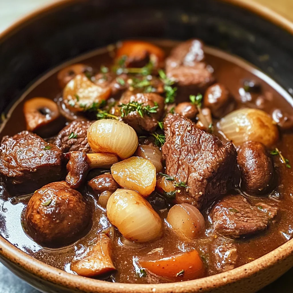 Beef Bourguignon (Julia Child Recipe)