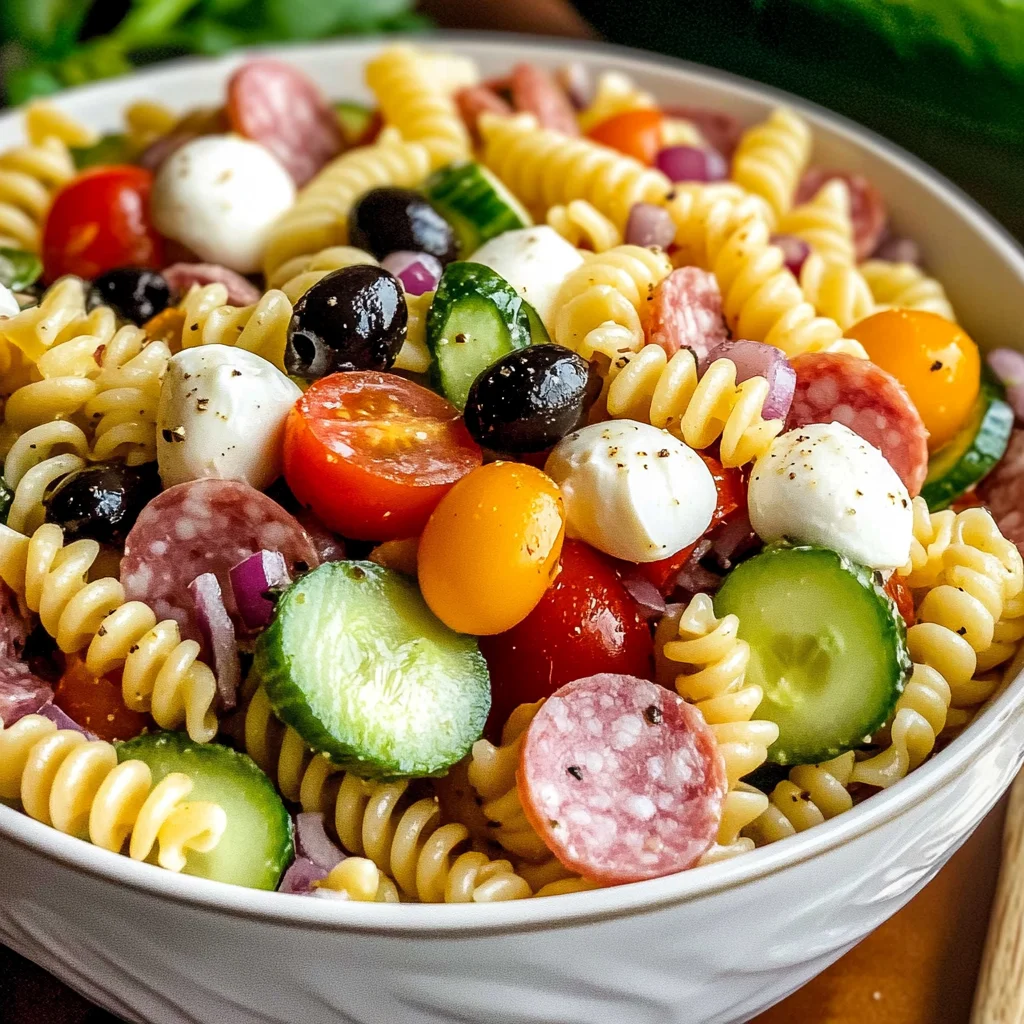 Best Italian Pasta Salad